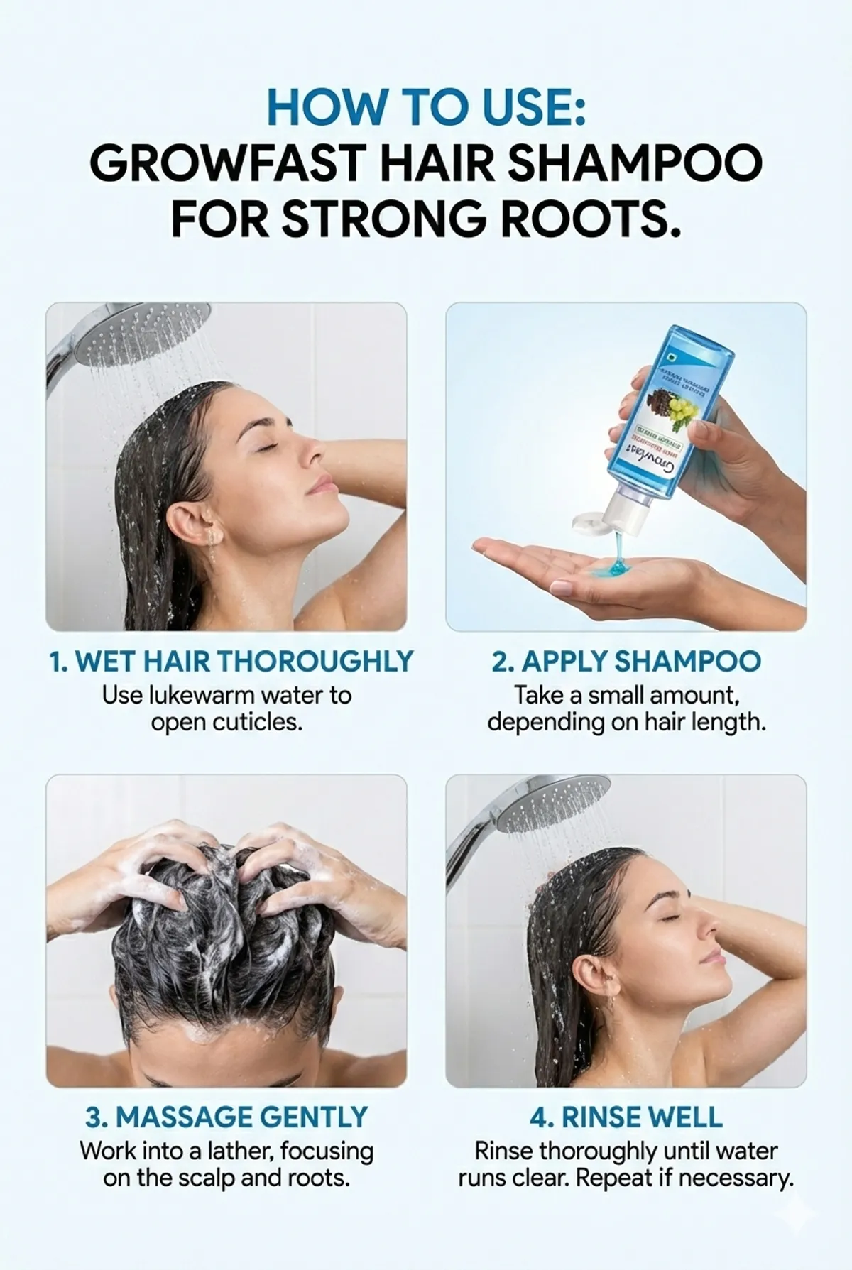 Grow Fast Hair Shampoo - Image 4